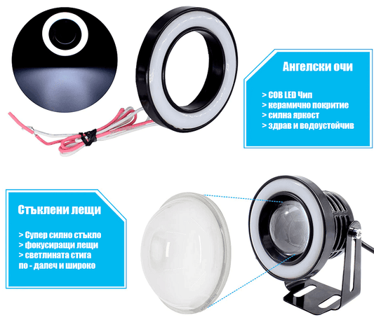 LED лупи дневни светлини - Ф6.5sm