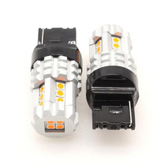 LED Spark Автомобилни крушки 7440 - оранжеви (W21W) /мигачи, аварийни светлини/ - 2 бр.