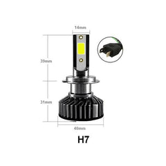 Мини LED крушки за автомобил H7