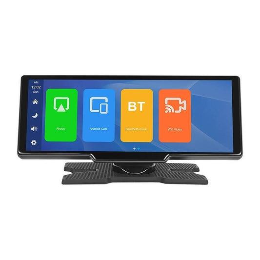 Мултимедиен монитор с CarPlay, Android Auto, предна и задна камера - Podofo A3073 9.3"