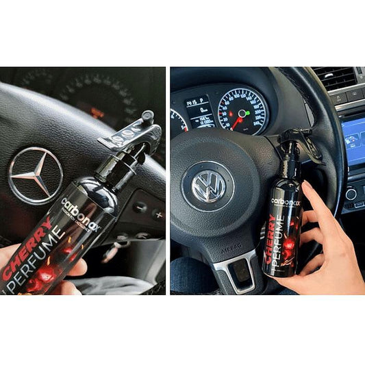 Парфюм за автомобил с аромат на черна череша и бадем