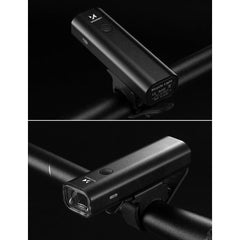 Преден фар за велосипед с USB, бяла светлина и 4 режима на работа