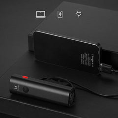 Преден фар за велосипед с USB, бяла светлина и 4 режима на работа