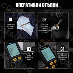 Тестер за качеството на трансмисионно масло с дисплей AUTOOL AS505