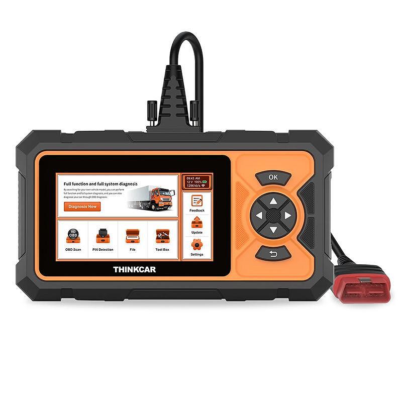 ThinkCar ThinkScan HD 5" - високопроизводителен скенер за тежкотоварни автомобили