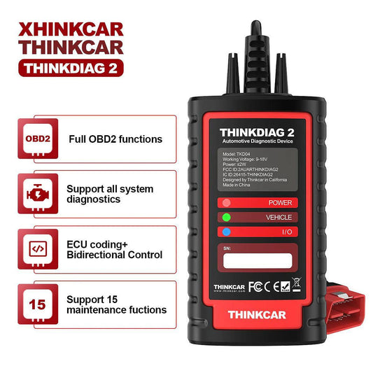 ThinkDiag 2 - пълна автодиагностика + 15 сервизни функции