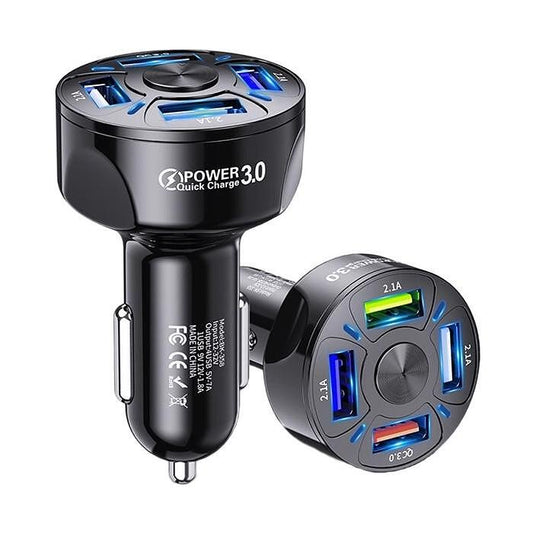 Универсално USB зарядно с 4 порта и Quick Charge функция