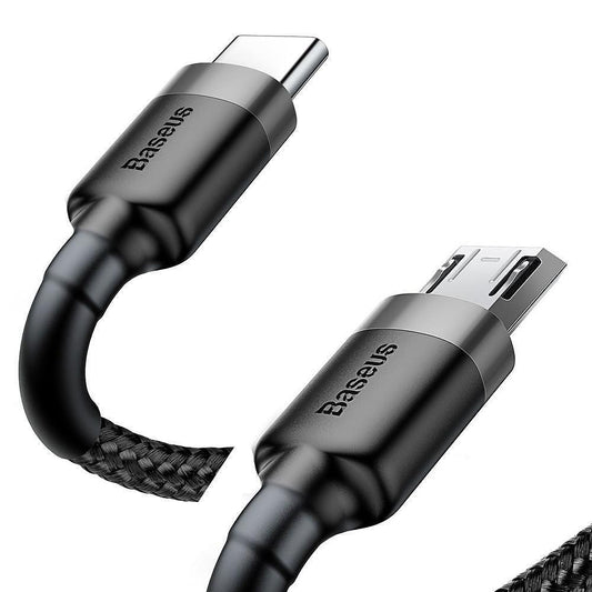 USB кабел за зареждане на смартфони - USB-C или micro USB