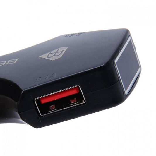 USB зарядно с 2 порта за автомобила и волтметър
