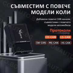 Vgate vLinker MS Upgrade ELM327 за OBD2 автодиагностика