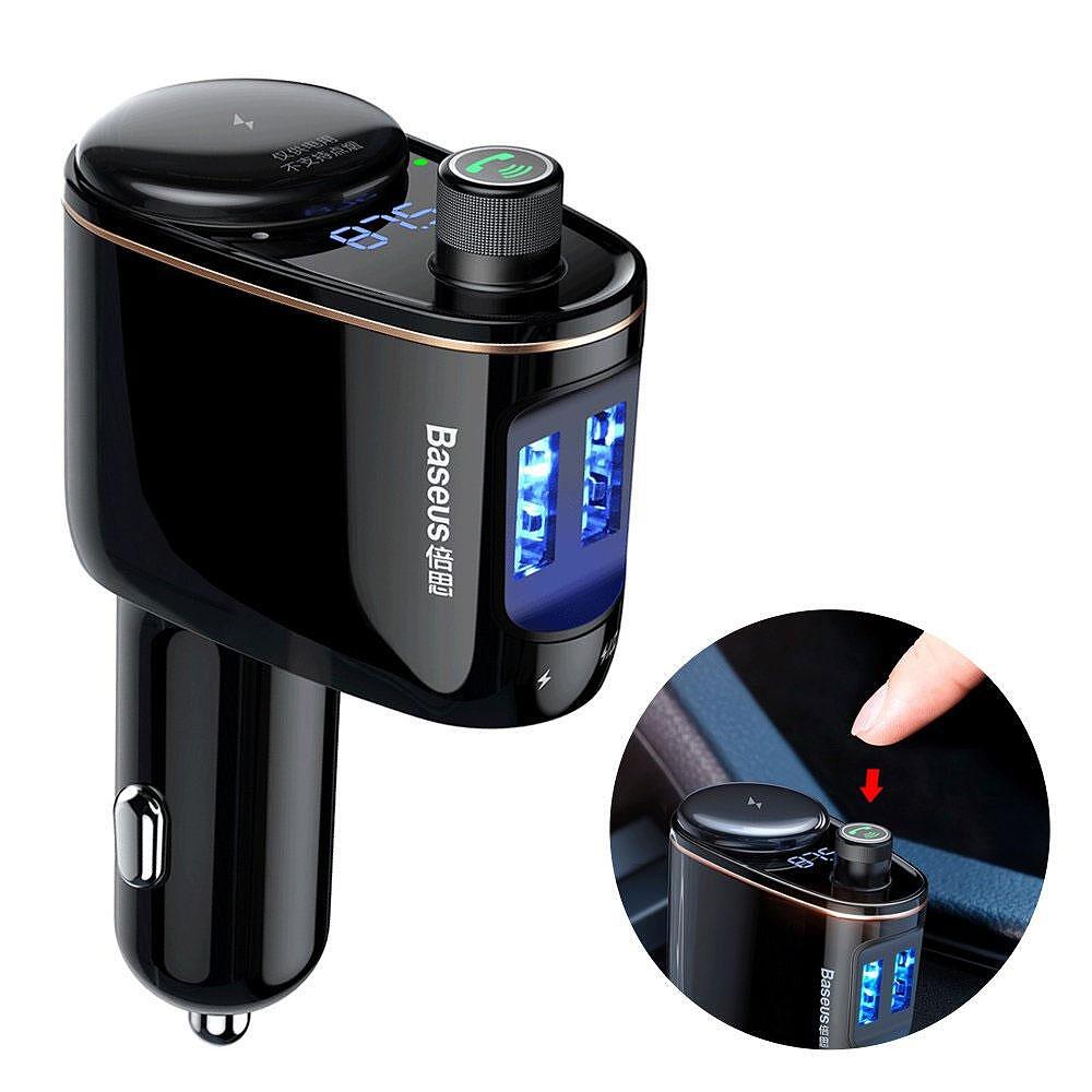 Зарядно с FM Bluetooth трансмитер за автомобил