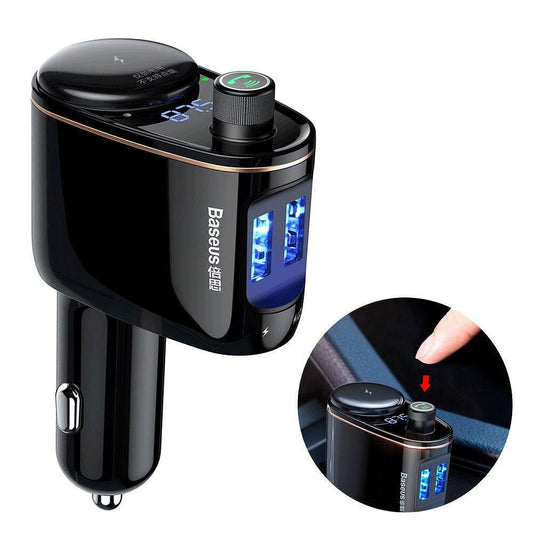 Зарядно с FM Bluetooth трансмитер за автомобил