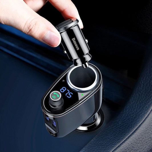Зарядно с FM Bluetooth трансмитер за автомобил