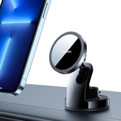 Зарядно за телефон и стойка за кола - 2в1, с Qi, MagSafe съвместимост
